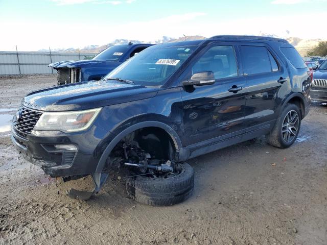 FORD EXPLORER S 2018 with VIN 1FM5K8GT4JGB43651 - Photo from auction