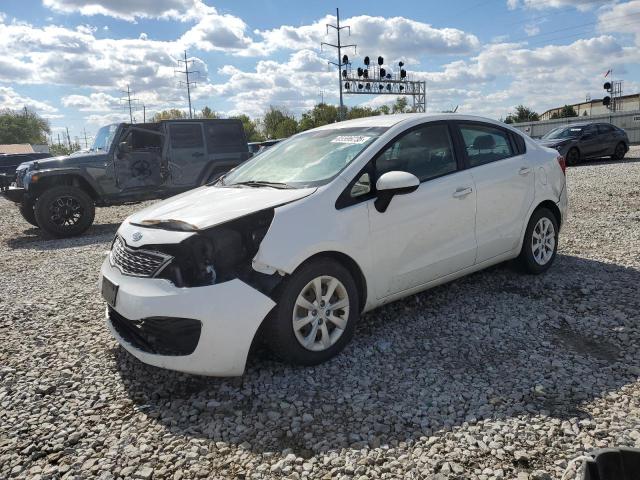 KIA RIO LX 2013 with VIN KNADM4A39D6106744 - Photo from auction