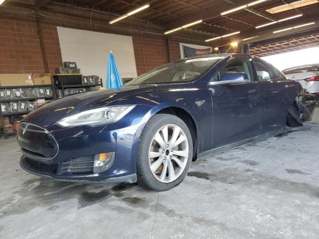 TESLA MODEL S 2014 with VIN 5YJSA1H18EFP43698 - Photo from auction