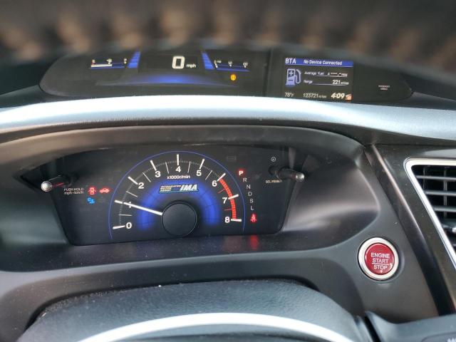 Photo 9 from auction – 2014 HONDA CIVIC HYBR with VIN 19XFB4F34EE200889