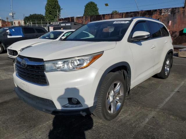 TOYOTA HIGHLANDER 2016 with VIN 5TDDKRFH1GS290477 - Photo from auction