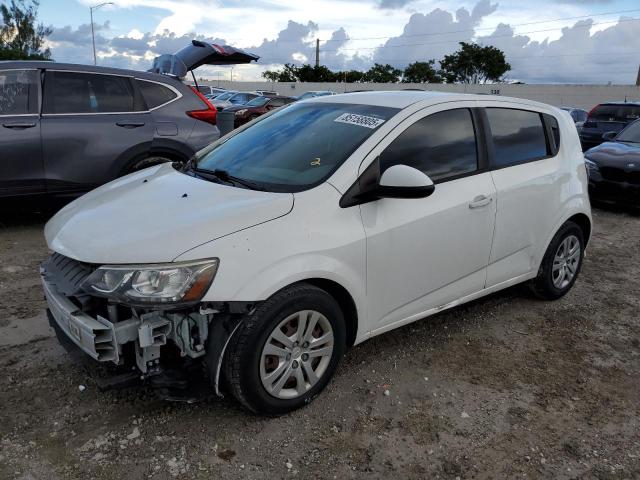 CHEVROLET SONIC 2018 with VIN 1G1JG6SH9J4133493 - Photo from auction