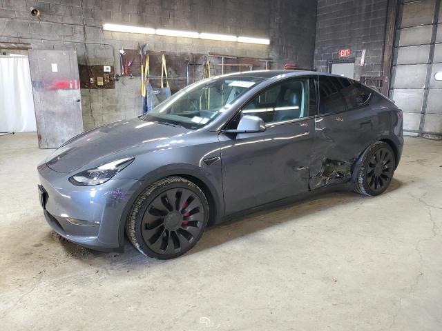TESLA MODEL Y 2022 с VIN 7SAYGDEF0NF309935 - Фото с аукциона