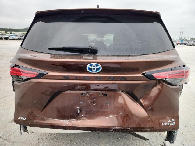 Photo 6 from auction – 2022 TOYOTA SIENNA LE with VIN 5TDKSKFC7NS041097