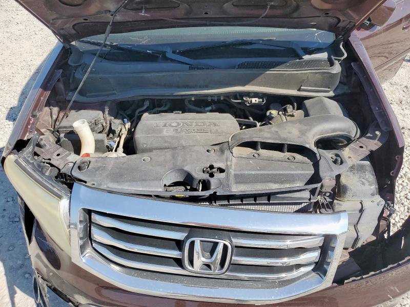 Photo 12 from auction – 2013 HONDA PILOT EXL with VIN 5FNYF3H53DB004912