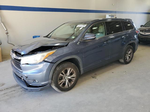 TOYOTA HIGHLANDER 2014 with VIN 5TDZKRFH9ES038205 - Photo from auction