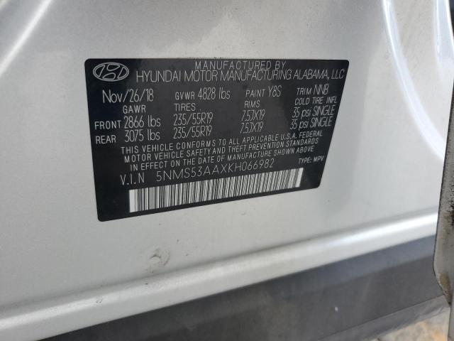 Photo 14 from auction – 2019 HYUNDAI SANTA FE L with VIN 5NMS53AAXKH066982