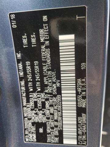Photo 14 from auction – 2018 TOYOTA HIGHLANDER LIMITED with VIN 5TDDZRFHXJS832999