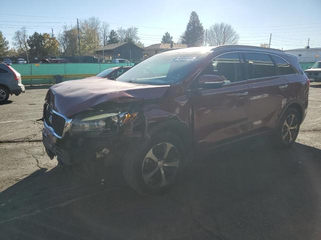 KIA SORENTO EX 2016 with VIN 5XYPHDA54GG107338 - Photo from auction