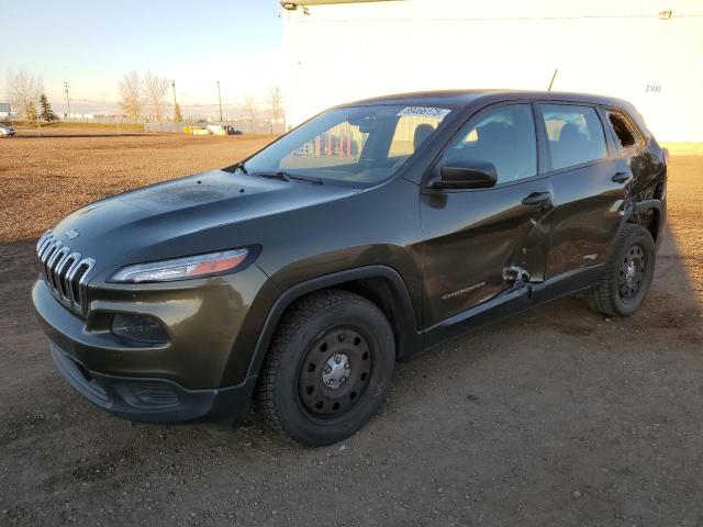 JEEP CHEROKEE S 2015 with VIN 1C4PJLAB7FW535524 - Photo from auction