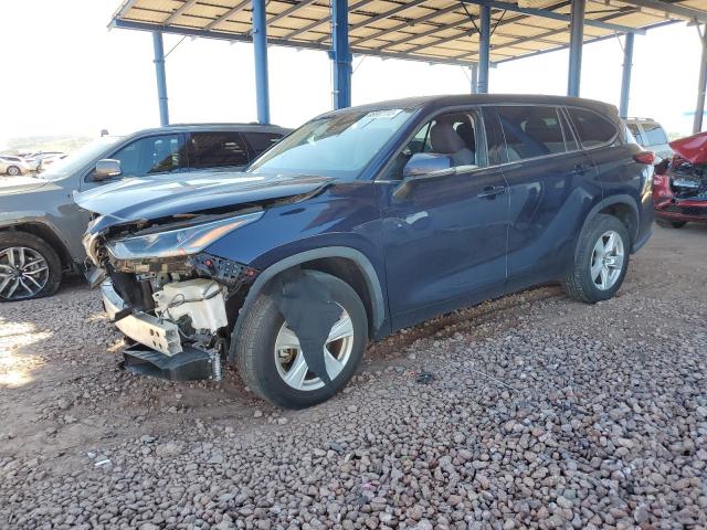 TOYOTA HIGHLANDER 2021 with VIN 5TDCZRAHXMS055960 - Photo from auction