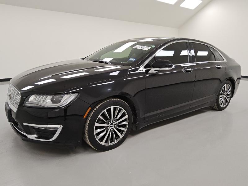 LINCOLN MKZ 2019 with VIN 3LN6L5A90KR605453 - Photo from auction