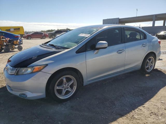 HONDA CIVIC HYBR 2012 with VIN JHMFB4F34CS002791 - Photo from auction