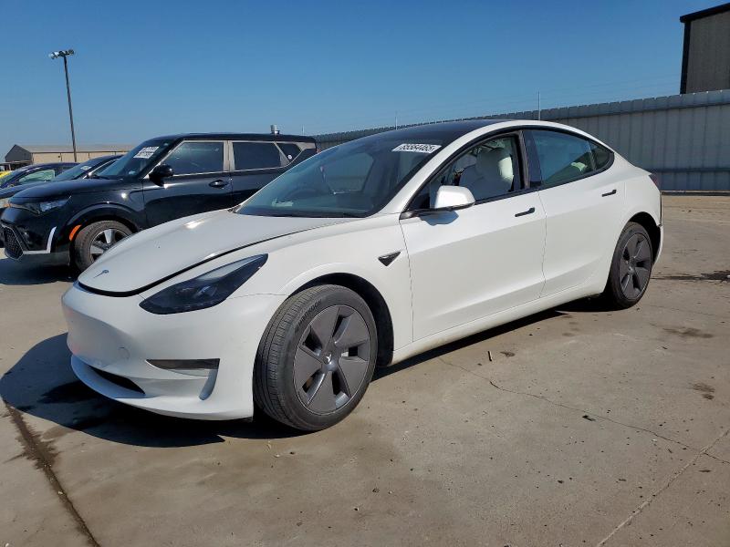 TESLA MODEL 3 2023 with VIN 5YJ3E1EA5PF618142 - Photo from auction