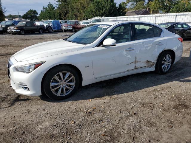 INFINITI Q50 BASE 2017 with VIN JN1CV7AR2HM681998 - Photo from auction