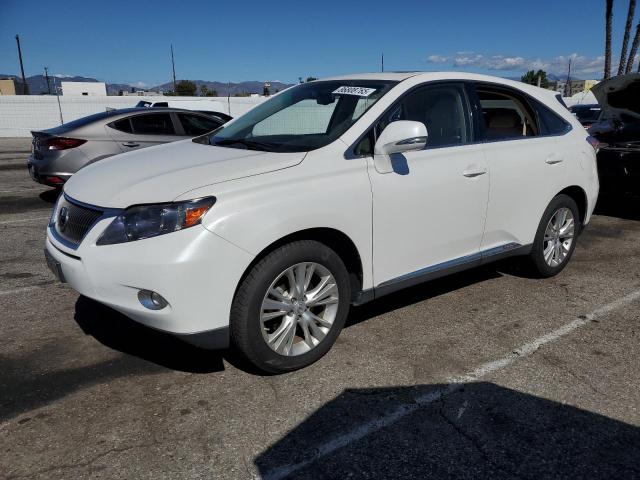 LEXUS RX 450H 2010 with VIN JTJZB1BA8A2000702 - Photo from auction