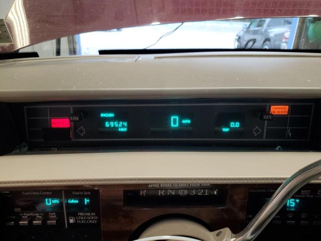 Photo 9 from auction – 1992 CADILLAC DEVILLE with VIN 1G6CD13B5N4278268