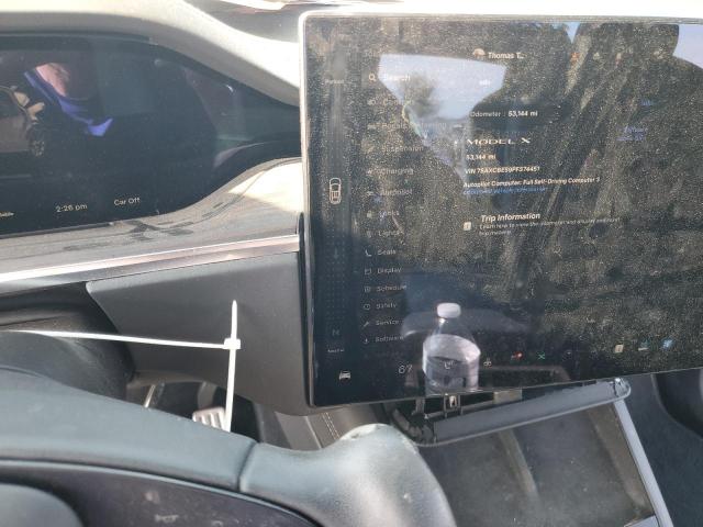 Photo 9 from auction – 2023 TESLA MODEL X with VIN 7SAXCBE59PF374451