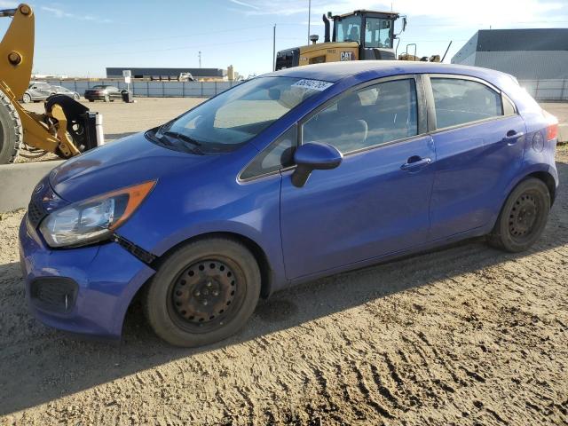 KIA RIO LX 2013 with VIN KNADM5A35D6873836 - Photo from auction
