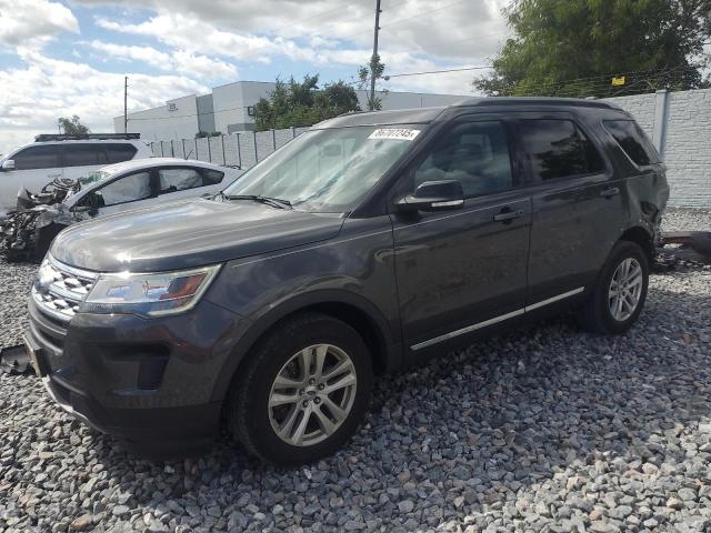FORD EXPLORER X 2018 with VIN 1FM5K8D81JGC82328 - Photo from auction