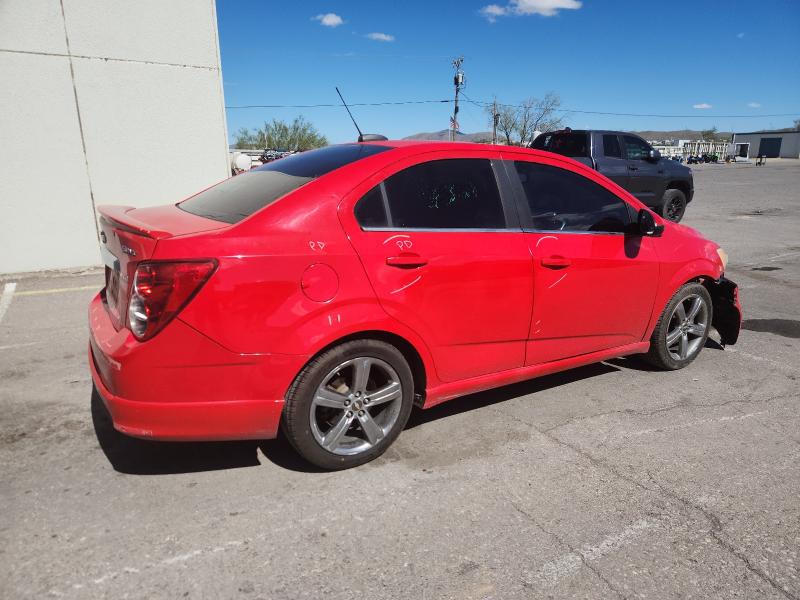 Photo 3 from auction – 2015 CHEVROLET SONIC RS with VIN 1G1JG5SB3F4104987