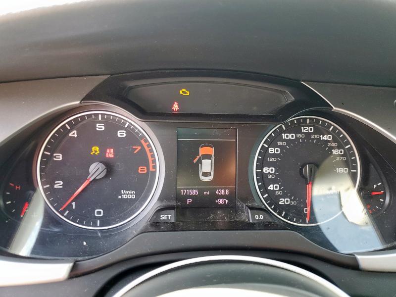 Photo 9 from auction – 2012 AUDI A4 PREMIUM with VIN WAUFFAFL1CA095535