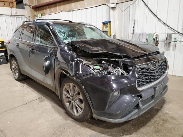 Photo 4 from auction – 2021 TOYOTA HIGHLANDER with VIN 5TDXBRCH6MS028774