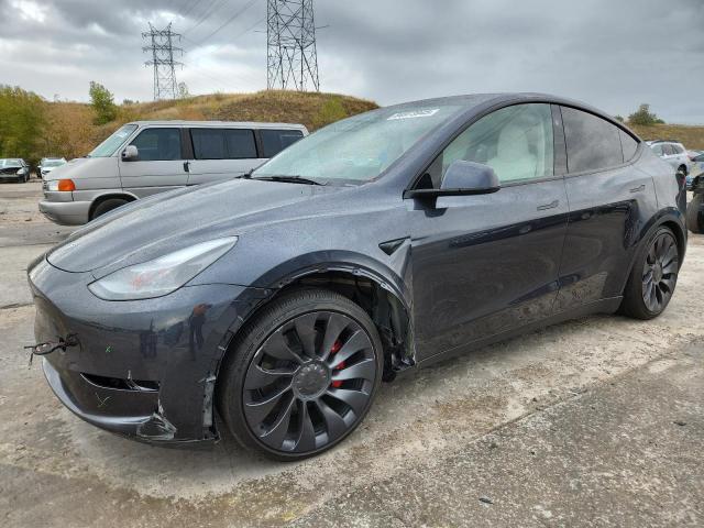 TESLA MODEL Y 2024 with VIN 7SAYGDEF4RA296822 - Photo from auction