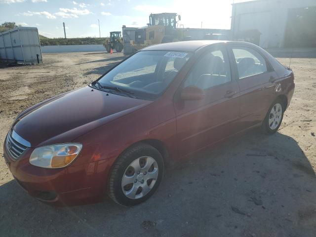 KIA SPECTRA EX 2008 with VIN KNAFE121485524576 - Photo from auction