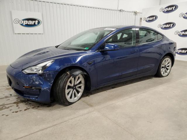 TESLA MODEL 3 2022 with VIN 5YJ3E1EA5NF371914 - Photo from auction