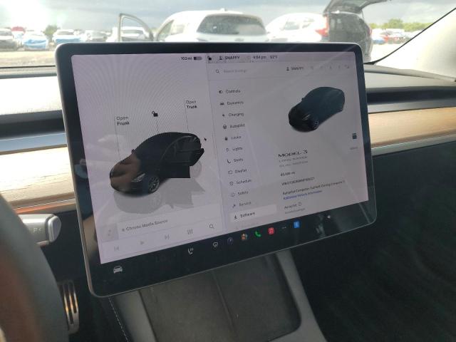 Photo 9 from auction – 2022 TESLA MODEL 3 with VIN 5YJ3E1EB6NF169527