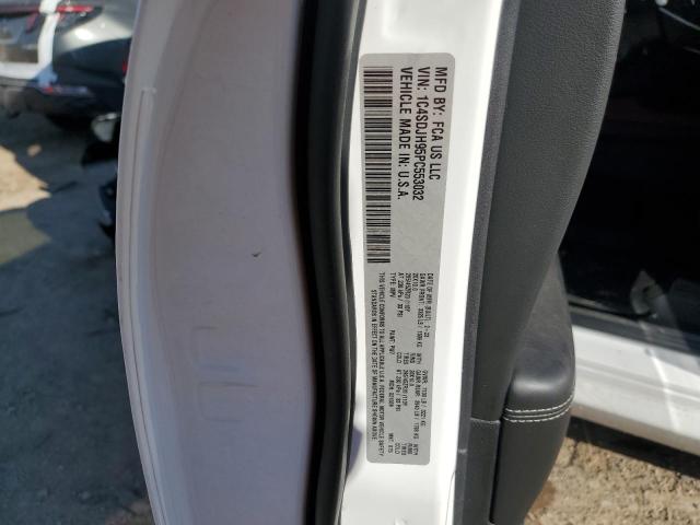 Photo 14 from auction – 2023 DODGE DURANGO SR with VIN 1C4SDJH95PC553032