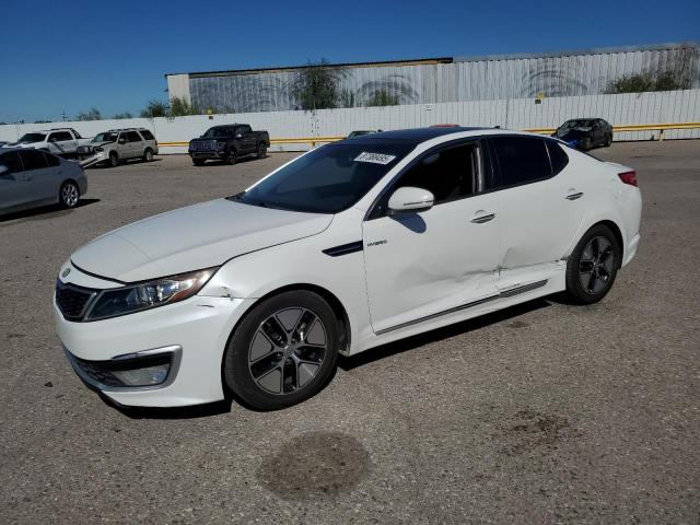 KIA OPTIMA HYB 2013 with VIN KNAGM4AD6D5049589 - Photo from auction