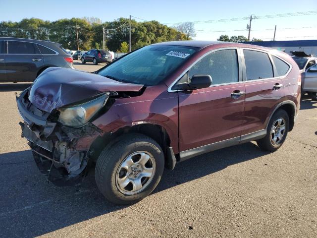 HONDA CR-V LX 2012 with VIN 5J6RM4H36CL074764 - Photo from auction