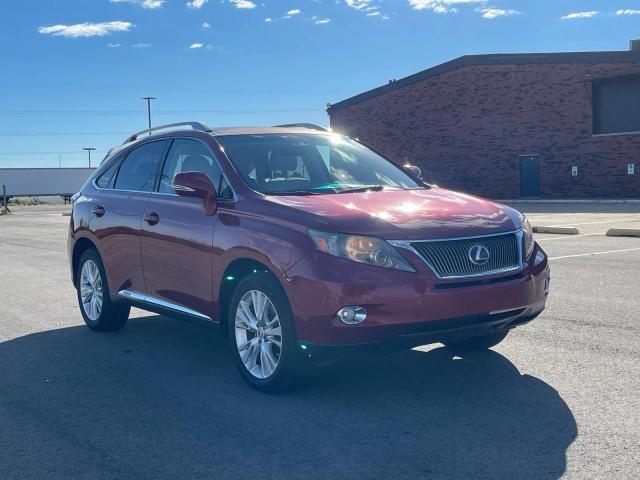 LEXUS RX 450H 2010 with VIN JTJBC1BA7A2006201 - Photo from auction