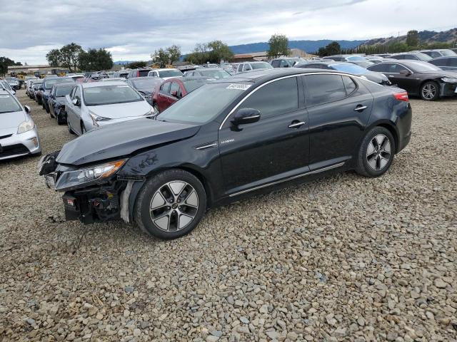 KIA OPTIMA HYBRID 2013 with VIN KNAGM4AD8D5049027 - Photo from auction