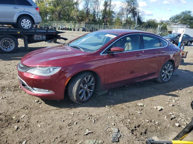 CHRYSLER 200 C 2016 with VIN 1C3CCCCG1GN188639 - Photo from auction