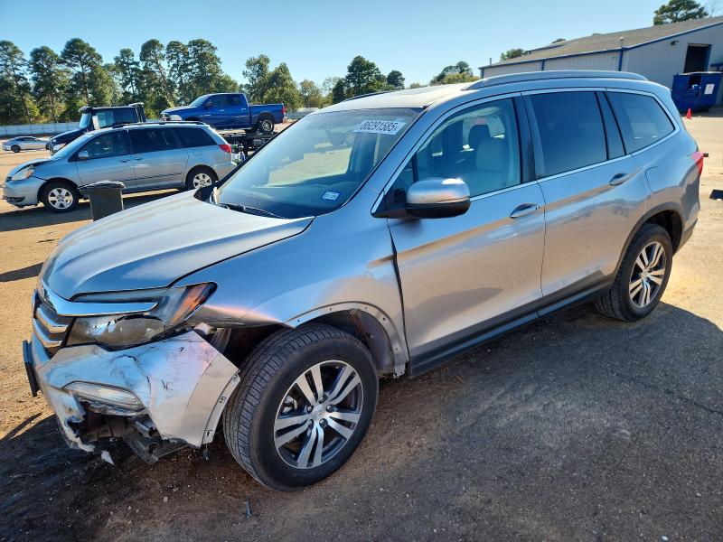 HONDA PILOT EXL 2017 with VIN 5FNYF5H84HB005398 - Photo from auction