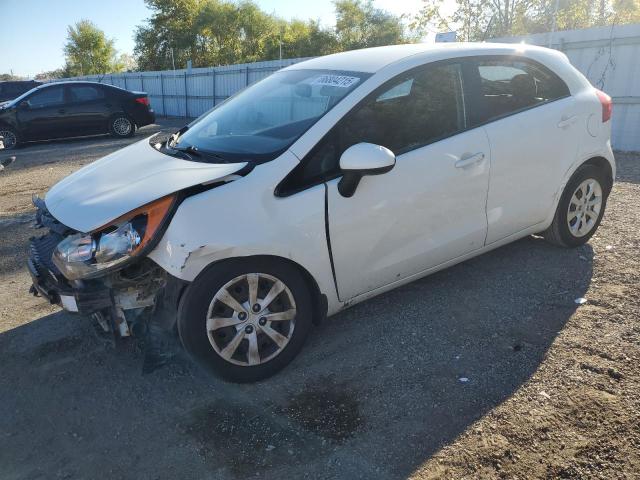 KIA RIO LX 2015 with VIN KNADM5A34F6704295 - Photo from auction