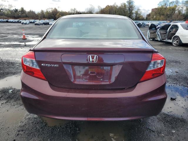 Photo 6 from auction – 2012 HONDA CIVIC EX with VIN 19XFB2F80CE372303