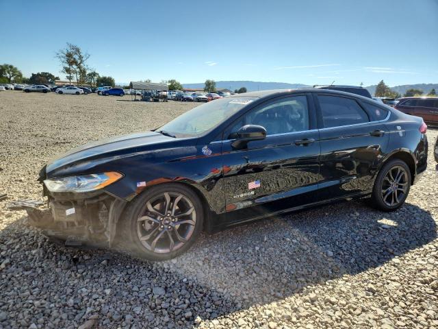 FORD FUSION SE 2018 with VIN 3FA6P0LU3JR120225 - Photo from auction