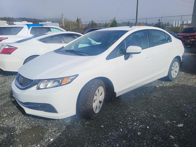 HONDA CIVIC LX 2014 with VIN 2HGFB2F44EH027801 - Photo from auction