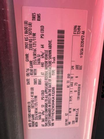 Photo 10 from auction – 2017 FORD TRANSIT T- with VIN 1FTYE1ZM3HKA13258
