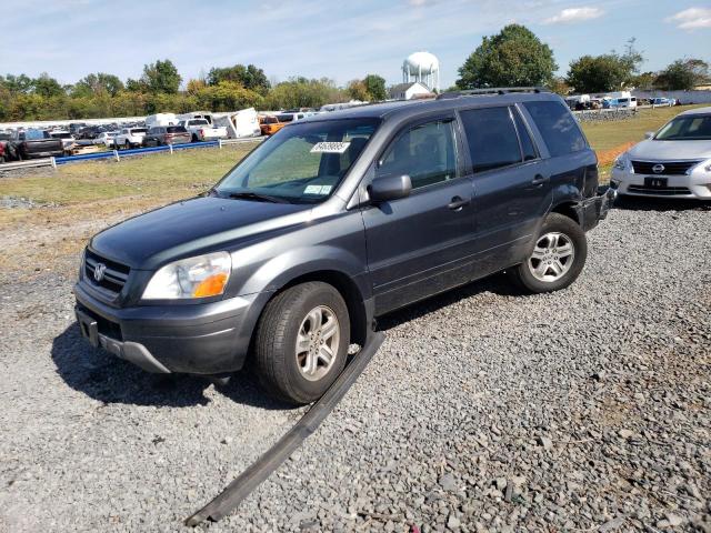 HONDA PILOT EX 2003 with VIN 2HKYF18493H541540 - Photo from auction