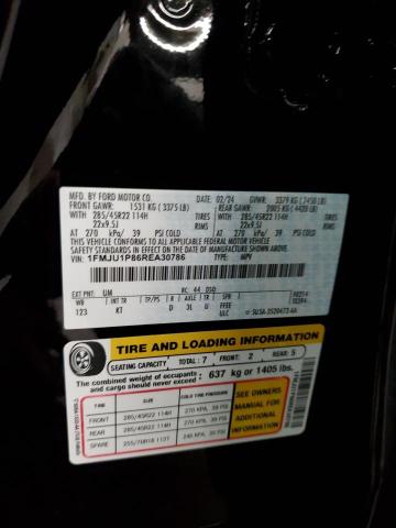 Photo 14 from auction – 2024 FORD EXPEDITION with VIN 1FMJU1P86REA30786