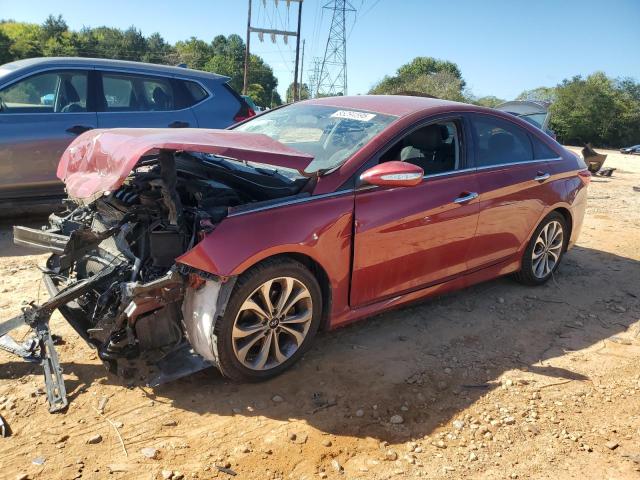 HYUNDAI SONATA SE 2014 with VIN 5NPEC4AC6EH874067 - Photo from auction