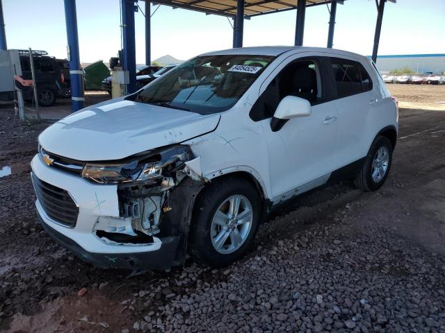 CHEVROLET TRAX LS 2020 with VIN 3GNCJKSB6LL329367 - Photo from auction