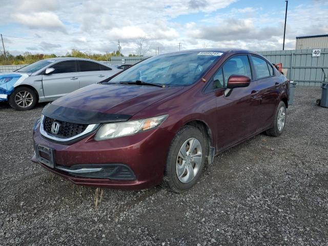 HONDA CIVIC LX 2014 with VIN 2HGFB2F45EH007041 - Photo from auction