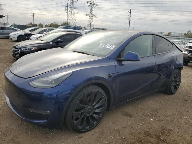 TESLA MODEL Y 2022 with VIN 7SAYGDEFXNF539871 - Photo from auction
