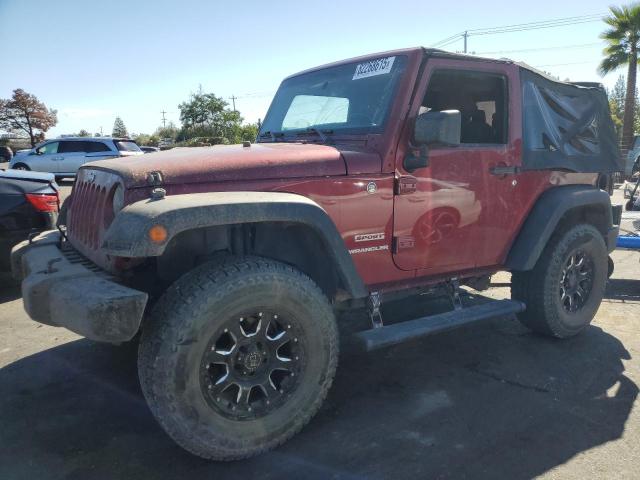 JEEP WRANGLER S 2012 with VIN 1C4AJWAG3CL222910 - Photo from auction